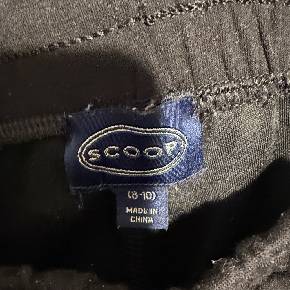Scoop Black Pants